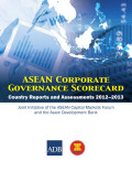 Asean corporate governance scorecard: country reports and assessments 2012-2013