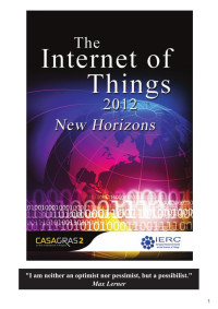 The internet of things 2012: new horizons