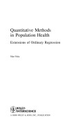 Quantitative methods in population health: extensions of ordinary regression