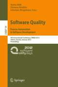 Software quality: process automation in software development