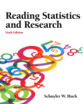 Reading statistics and research