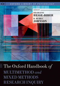 The oxford handbook of multimethod and mixed methods research inquiry