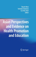 Asian perspectives and evidence on health promotion and education