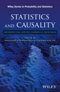 Statistics and causality: methods for applied empirical research