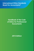 Handbook of the code of ethics for professional accountants, 2015 edition