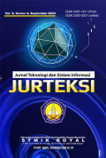 JURTEKSI : Jurnal Teknologi dan Sistem Informasi (E-RESOURCES)