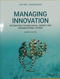 Image of Managing innovation: integrating technological, market and organizational change 7th edition