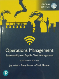 Image of Operations management: sustainability and supply chain management 14th edition