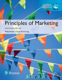 Image of Principles of marketing 17th ed.