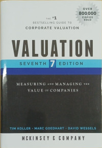 Image of Valuation: measuring and managing the value of companies 7th edition