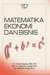 Image of Matematika ekonomi dan bisnis